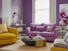 perfect wall Color Combination for living room