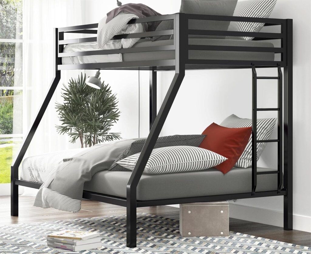 Twin Over Queen Bunk Bed