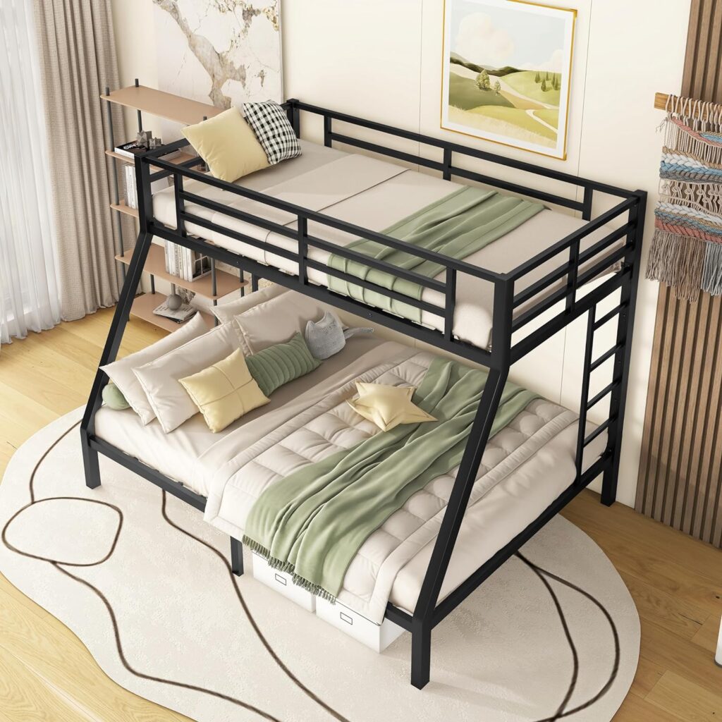 Twin Over Queen Bunk Bed